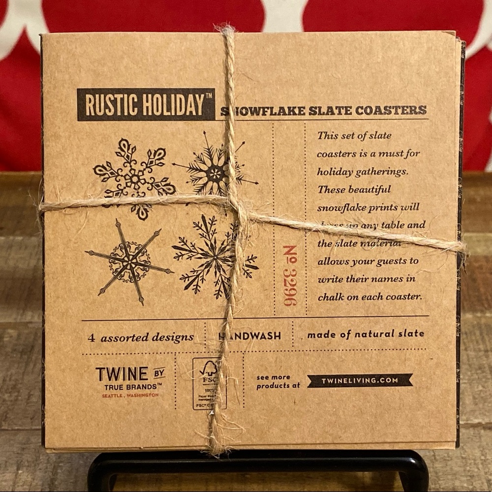 ❄️ Snowflake Coasters ❄️ - Picture 3 of 4